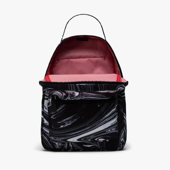 Herschel Nova Small Backpack | Paint Pour Black | School Bag - Picture 2 of 10